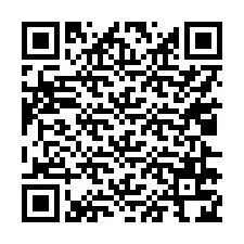 QR-код для номера телефона +17026724552