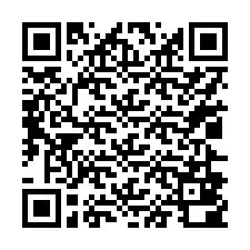 QR kód a telefonszámhoz +17026800151