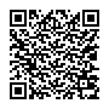 QR kód a telefonszámhoz +17027035558