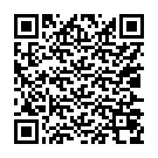 QR-код для номера телефона +17027078248