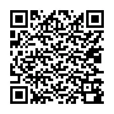 QR-code voor telefoonnummer +17027180093