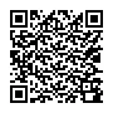 QR код за телефонен номер +17027180169