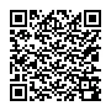 Código QR para número de teléfono +17027180441