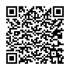 QR-код для номера телефона +17027269403