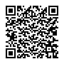 QR Code pour le numéro de téléphone +17027269512