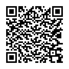 Codice QR per il numero di telefono +17027398129