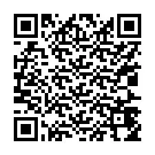 Código QR para número de teléfono +17027454900