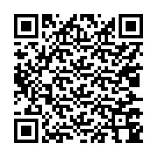 Código QR para número de teléfono +17027744182