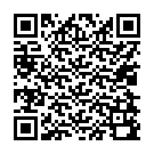 QR-koodi puhelinnumerolle +17028190087