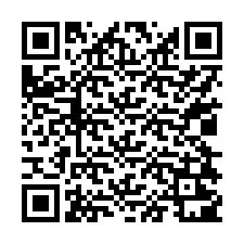 QR код за телефонен номер +17028201090