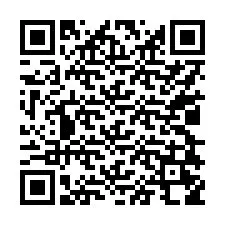 Kod QR dla numeru telefonu +17028258034