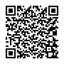 QR Code สำหรับหมายเลขโทรศัพท์ +17028262000