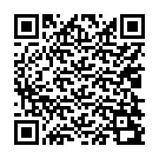 QR-code voor telefoonnummer +17028292452