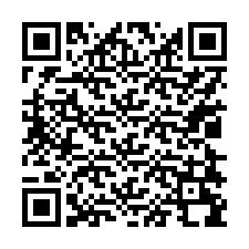 QR Code pour le numéro de téléphone +17028298015