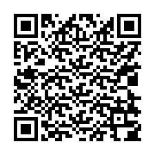 Codice QR per il numero di telefono +17028304400