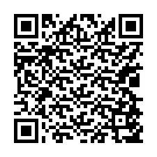 电话号码二维码 +17028557175