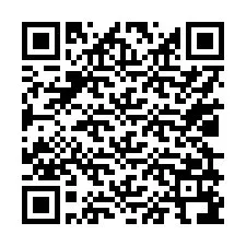 电话号码二维码 +17029196399