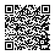 QR-code voor telefoonnummer +17029831328