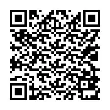 QR-код для номера телефона +17029831329