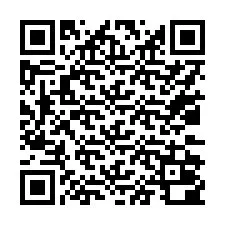 Código QR para número de teléfono +17032000019