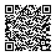 電話番号のQRコード +17033370631