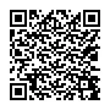 QR-koodi puhelinnumerolle +17033485669