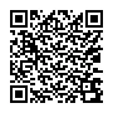 QR код за телефонен номер +17033692158