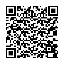 QR-kood telefoninumbri jaoks +17033880600