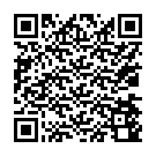 QR kód a telefonszámhoz +17034540309