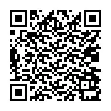 QR-code voor telefoonnummer +17034931393