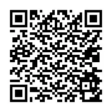 QR Code pour le numéro de téléphone +17034952727