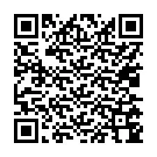 Código QR para número de teléfono +17035744063