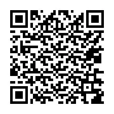 QR-Code für Telefonnummer +17036386057