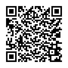 Código QR para número de teléfono +17036422038