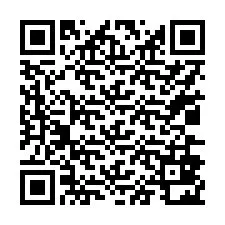 Código QR para número de teléfono +17036822861