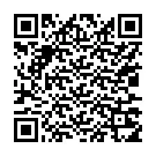 QR-code voor telefoonnummer +17037215024