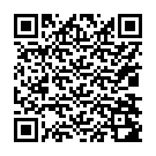 QR-koodi puhelinnumerolle +17038282381