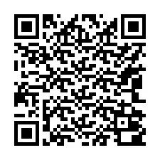 Codice QR per il numero di telefono +17042000005