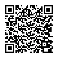 Kod QR dla numeru telefonu +17042000036