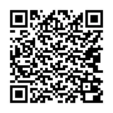 Kode QR untuk nomor Telepon +17042000037
