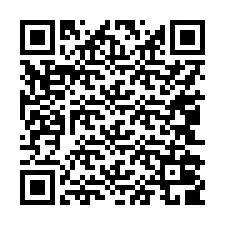 Código QR para número de teléfono +17042009872