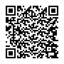 QR kód a telefonszámhoz +17042097992