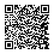 QR-Code für Telefonnummer +17042099157