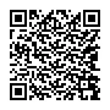 Código QR para número de teléfono +17042099898