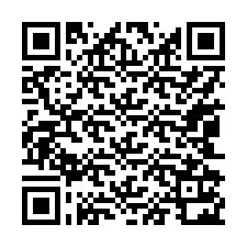 Código QR para número de teléfono +17042122195