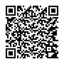 Código QR para número de teléfono +17042282068