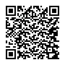 QR-code voor telefoonnummer +17042282077