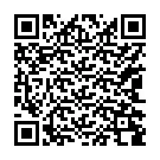 QR код за телефонен номер +17042288191