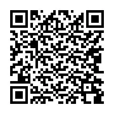 QR-code voor telefoonnummer +17042288192