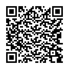 Código QR para número de telefone +17042288194